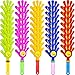 Sratte 80 Pcs Hand Clappers Plastic Noise Makers Party Favors Game Accessories Clapping Hands Noisemakers for Sporting Events Company Fiesta Party Birthday Gift Supplies 75 Inch Sticker Style - Image 3