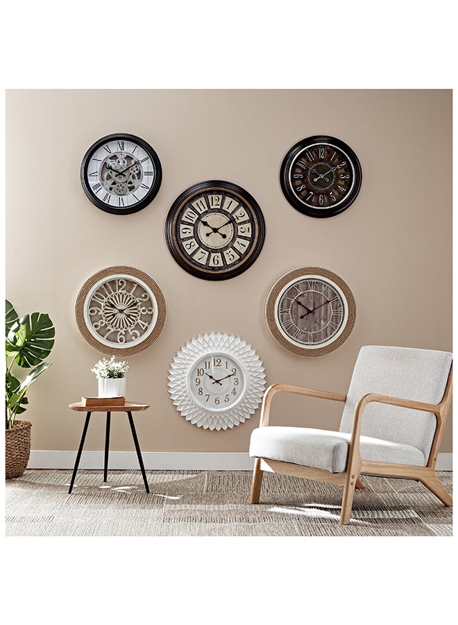 Home Box Saratoga Wall Clock 45.5 x 6.5 x 45.5 cm  - Image 4