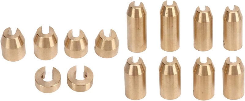 Wheel Spoke Balance Weights, Brass Reusable Spoke Weights with Precise Balance for Super Moto Dual Sport Metric Cruisers (14Pcs) - Image 4