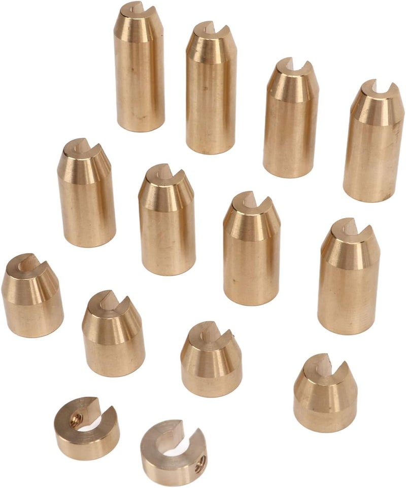 Wheel Spoke Balance Weights, Brass Reusable Spoke Weights with Precise Balance for Super Moto Dual Sport Metric Cruisers (14Pcs) - Image 3