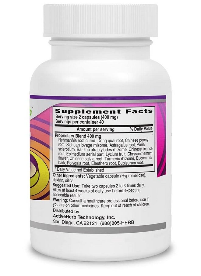 ActiveHerb AllTonic Capsules 80 Veggie Capsules - Pack of 2  - Image 3