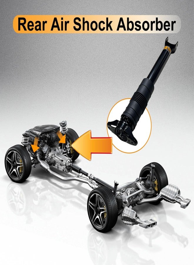 MILLISEC Rear Strut Shock Absorber Compatible with 2011-2015 Dodge Durango and Jeep Grand Cherokee Car Strut OEM Replaces# 68069680AB, 68069680AC - Image 3