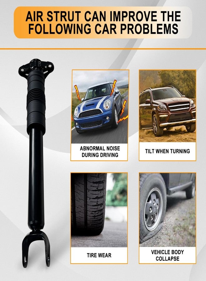 MILLISEC Rear Strut Shock Absorber Compatible with 2011-2015 Dodge Durango and Jeep Grand Cherokee Car Strut OEM Replaces# 68069680AB, 68069680AC - Image 4