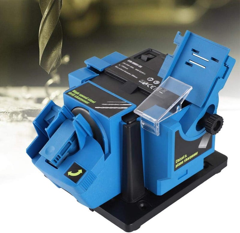 klarako Electric Scissor Sharpener, 3 IN 1 Multifunctional Practical Angle Adjustable High Hardness Household Electric Cutter Scissor Sharpener Sharpening Tool, A Good Helper in Household Sharpening(US) - Image 1