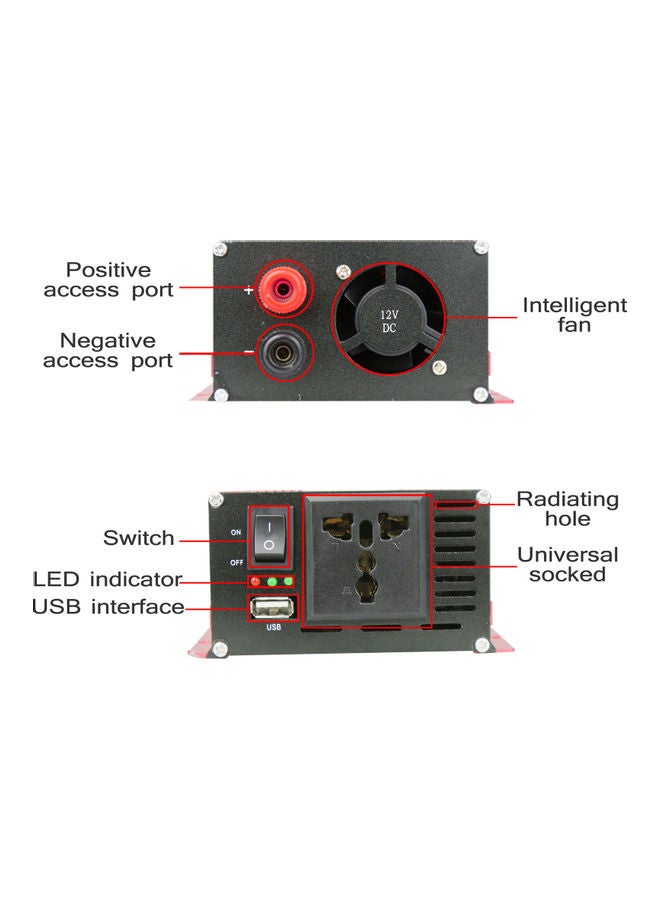 Loquat Voltage Inverter With 1 Socket And LCD Display - Image 5