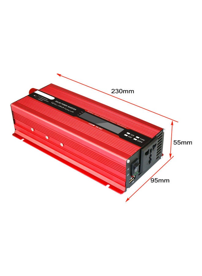 Loquat Voltage Inverter With 1 Socket And LCD Display - Image 2