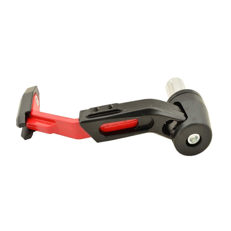 RANARP Motorcycle Adjustable Brake Clutch CNC Lever Protector Guard (Red) - Image 4