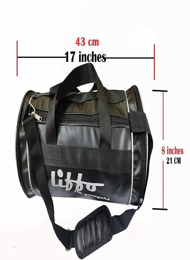Liffo® Gym Bag Duffel Bag with Wrist Supporter Wrist Band for Men Women Gym Combo Pack of 2 Daily Usage - Image 5
