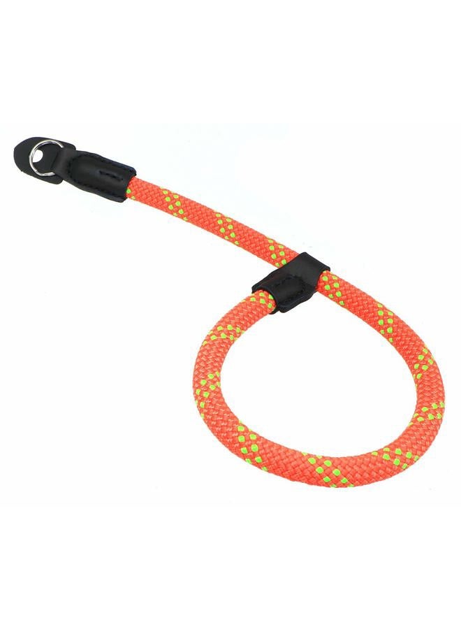 HITHUT Quick Release Camera Hand Strap Wrist Strap for SLR DSLR Digital Mirrorless Cameras Adjustable Climbing Rope Orange Green - Image 1