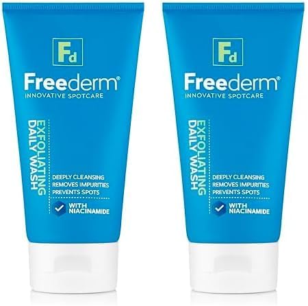 Freederm Freederm Exfoliating Daily Face Wash For Spot Prone Skin To Remove Excess Oil And Dirt Prevents Spots With Niacinamide 150ml Tube - Image 1