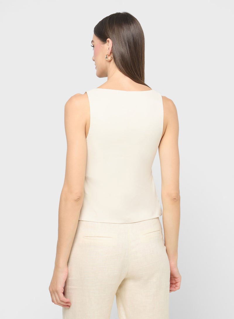 ELLA Round Neck Vest - Image 2