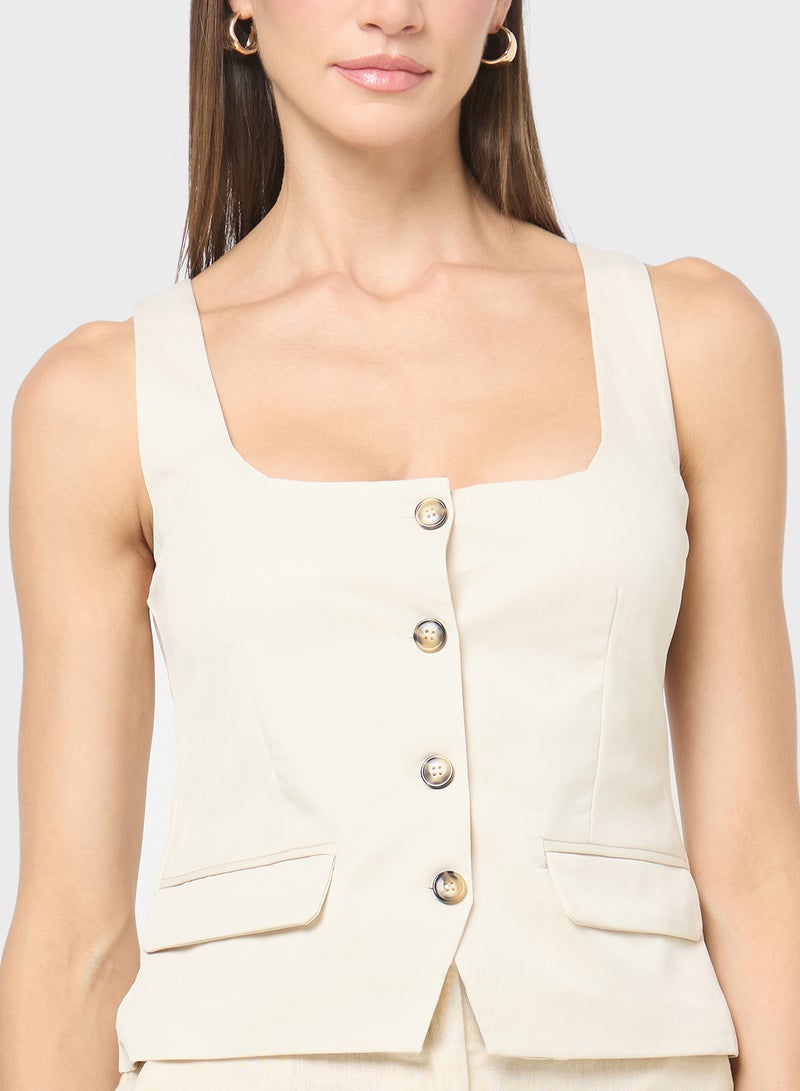ELLA Round Neck Vest - Image 3