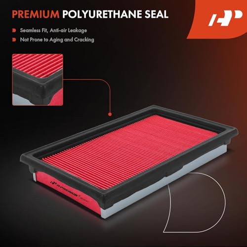 A-Premium 2-PC Engine Air Filter Compatible with Infinit Q50 & Nissan Cube, NV200, Versa, 2007-2021, 3.5L 3.7L, Flexible Panel, Replace# 16546-ED500 - Image 5