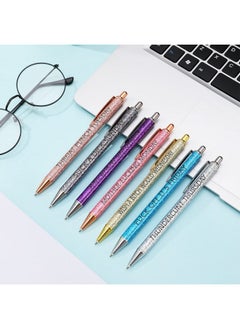 7Pcs Funny Pens, Swear Word Daily Ballpoint Pen Weekday Vibes Glitter Pen Set Describing Mentality Sarcastic Pens Seven Days Of The Week Pens For Office Gifts - pzsku/Z7B933580273CCEEE03BBZ/45/_/1735214711/59ac19ce-2a56-4685-b998-db97ee492e25