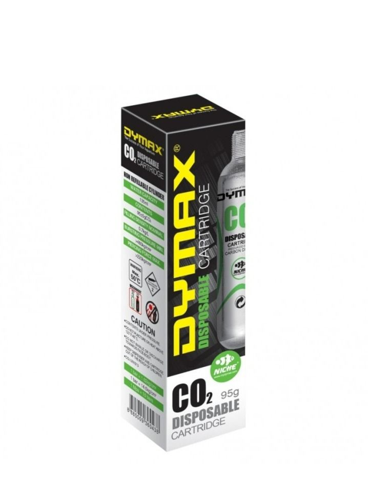 خرطوشة دايمكس CO2 للاستخدام مرة واحدة، 1 × 95 جرام