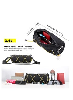 Y&D Bike Handlebar Bag, Bicycle Front Bag Fram Storage Roll Mountain Road Bikes Commuter Shoulder Professional Cycling Accessories  - Image 2