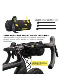 Y&D Bike Handlebar Bag, Bicycle Front Bag Fram Storage Roll Mountain Road Bikes Commuter Shoulder Professional Cycling Accessories  - Image 3