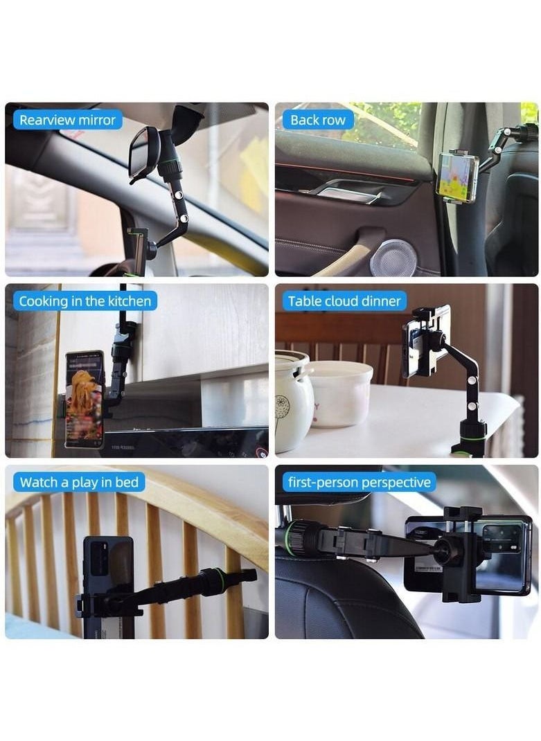 BORTONY Universal 360 Degrees Rotating Car Phone Holder,Cell Phone Automobile Cradles  - Image 2