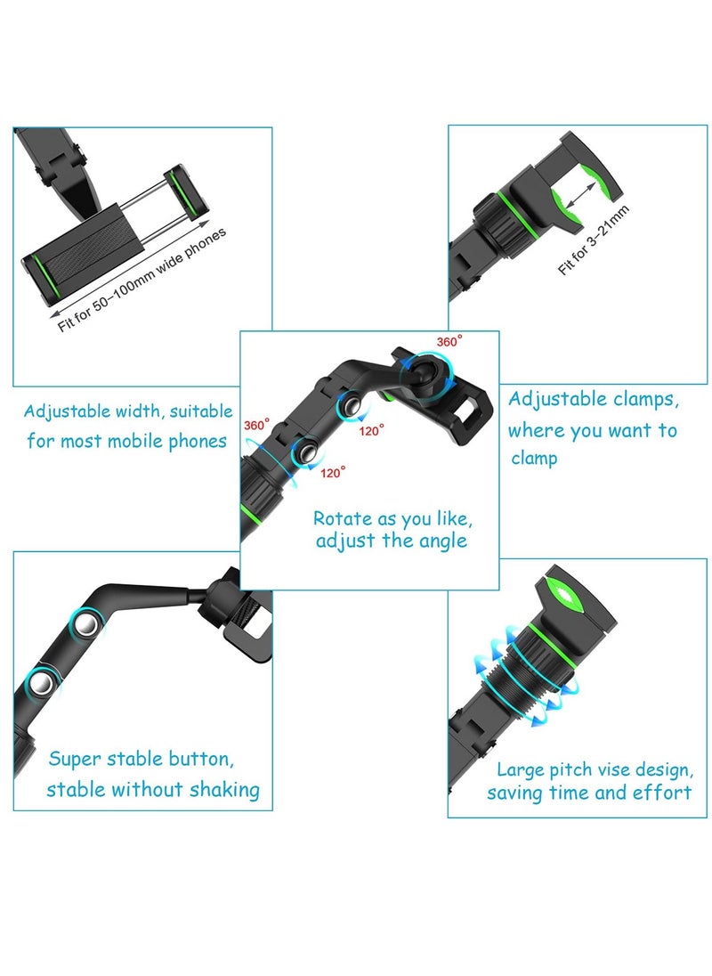 BORTONY Universal 360 Degrees Rotating Car Phone Holder,Cell Phone Automobile Cradles  - Image 4