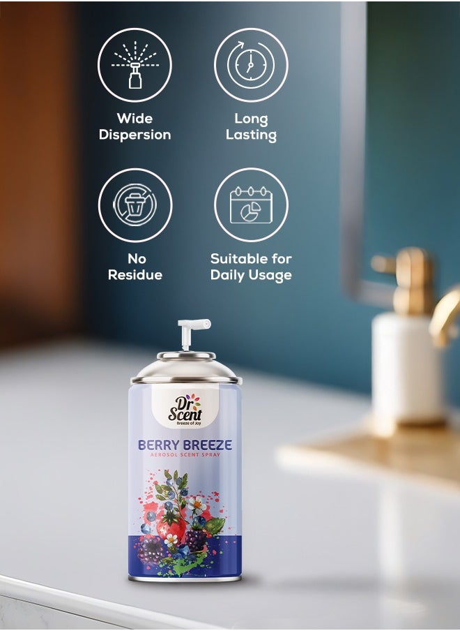 Dr Scent Dr Scent Breeze of Joy Air Freshener Aerosol Spray Berry Breeze 300ml  - Image 3