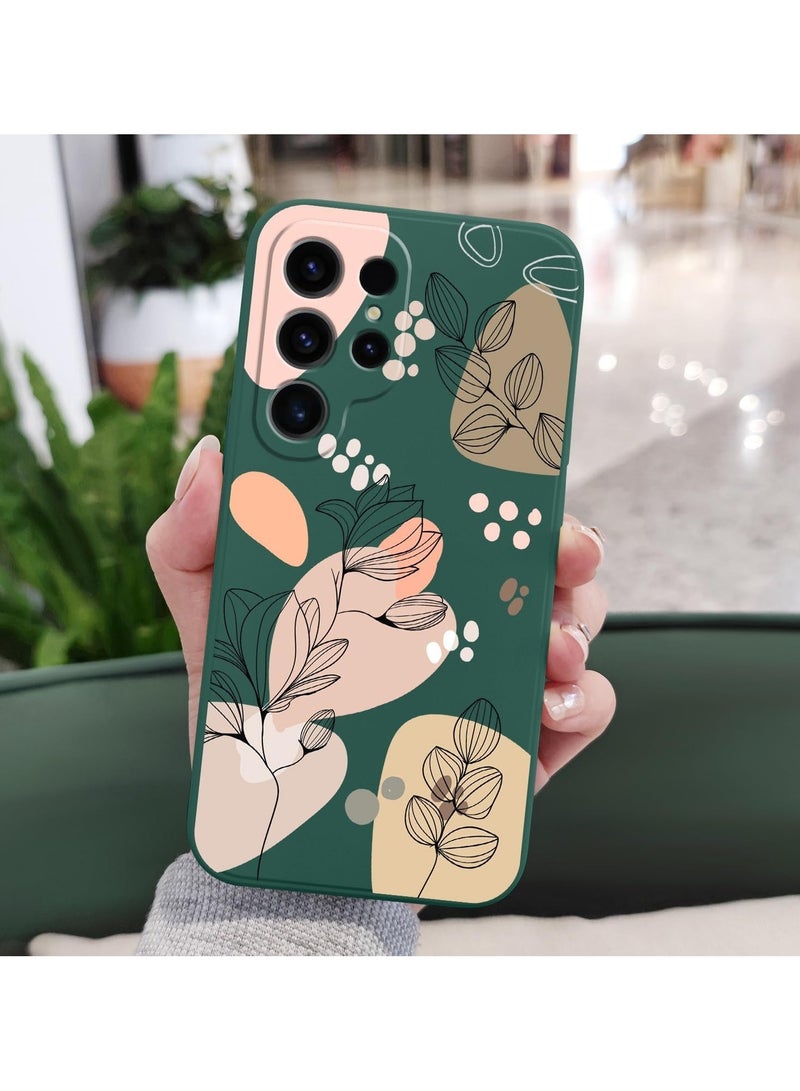for Samsung Galaxy S25 Ultra Case, Slim Soft Non Slip Silicone for Samsung S25 Ultra Phone Cover 6.9 inch Morandi Green - Image 4