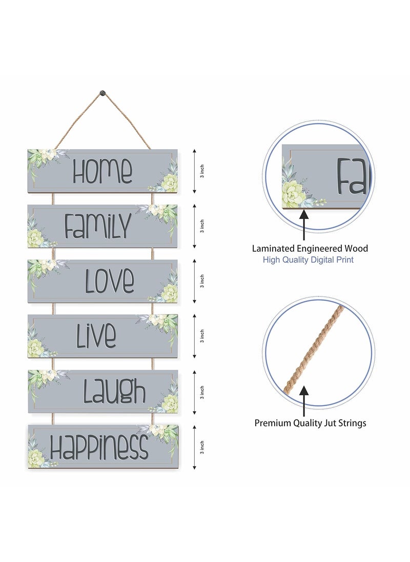 Paper Plane Design PAPER PLANE DESIGN Front Door Decor Wood Hanging Sign Wall Decorations for Home (Style-4)  - Image 3
