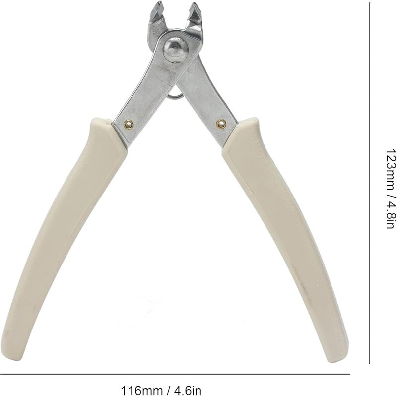 قاطع الفلاش الإلكتروني من الفولاذ المقاوم للصدأ، كماشة تجريد الأسلاك للحرف اليدوية - Image 3