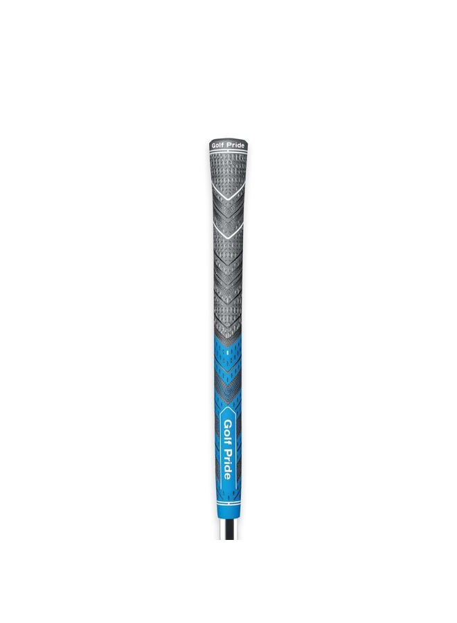 Golf Pride Unisex Adult Multi Compound Cord Plus 4 Golf Club Grip - Charcoal/Blue, One Size - Image 1