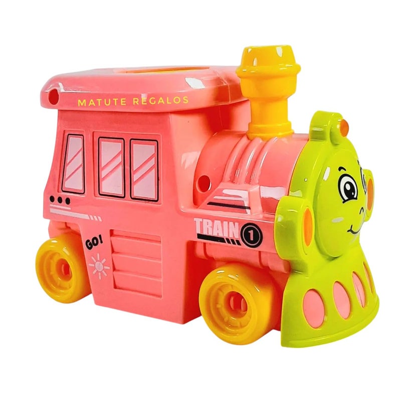 SHAKTISM Kids Pretend Play Kitchen Water Dispenser, Mini Bus, Fire Truck Toy Set, Duck Theam Based Random Colour 1Pc (Train) - Image 3