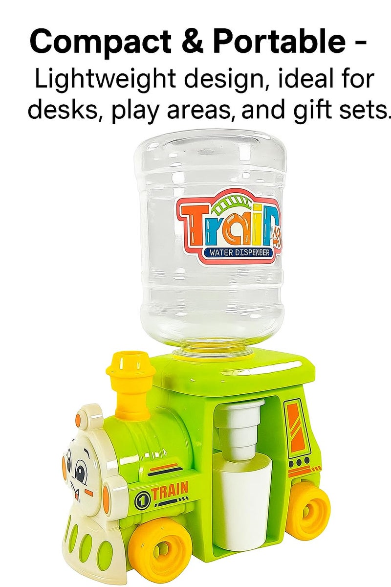 SHAKTISM Kids Pretend Play Kitchen Water Dispenser, Mini Bus, Fire Truck Toy Set, Duck Theam Based Random Colour 1Pc (Train) - Image 4