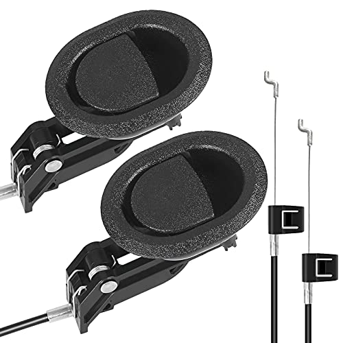 Baridwon Recliner Replacement Parts with Pull Handle and Release Cable 2Sets Repair Recliner Mechanism Parts Compatible with Most Furniture of Recliner Sofa Couch Chair 