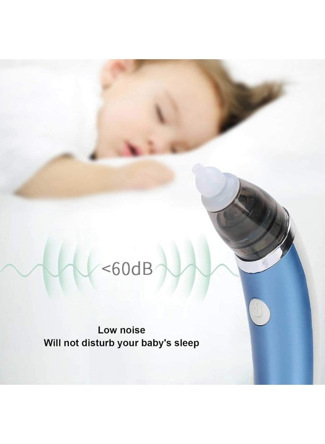 klarako Electric Baby Nasal Aspirator - Newborns Baby Snot Cleaner, Nasal Congestion Children Nose Cleaner Infant Nasal Mucus Snot Suction Device(Blue) - Image 3