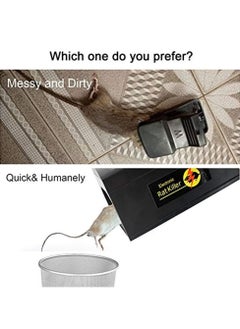 URbazaar Mouse Trap Electric Rat Trap - Indoor Pest Control Rodent Zapper for Home, Safe & Clean  - Image 3
