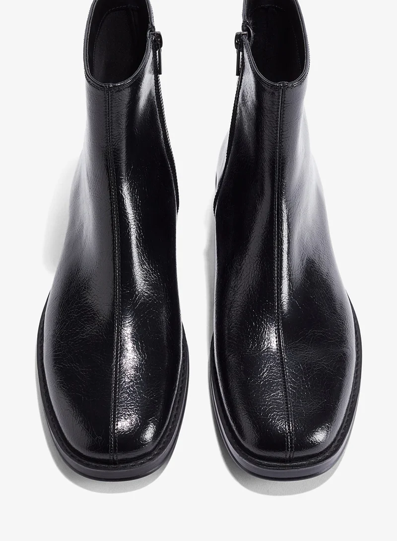 H&M Zip-up boots