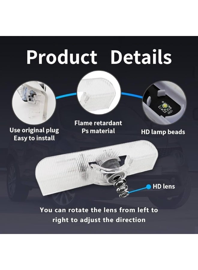فيريكس مصباح LED لباب سيارة ماكسيما عالي الوضوح، مصباح ليزر لشعار الترحيب، مناسب لنيسان ماكسيما، تركيب سهل | عرض عالي الدقة 4K | ضوء ظل شبحي لباب السيارة، عدسة زجاجية لا تتلاشى - Image 5