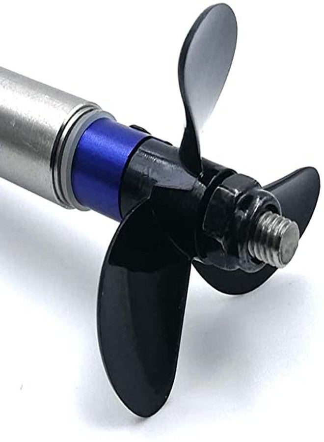 Heyiarbeit RC Boat Propeller 3 Blades Propeller Hole 4mm Diameter 40mm Plastic CW for RC Boat Model Boat Black 1PCS - Image 5