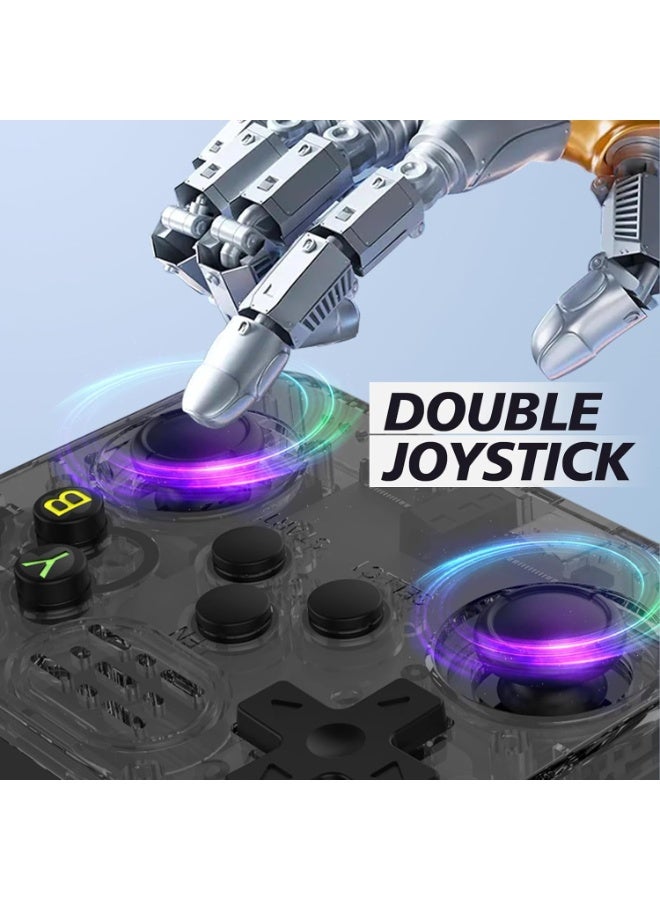 ANBERNIC  R36S Handheld Retro Game Console – 64GB, 18,000+ Built-in Games, 3.5" Screen, Portable Video Player for Classic Arcade, PS1, NES, GBA, and More - Image 3