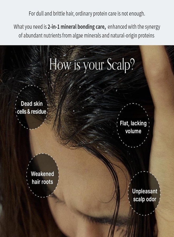GROWUS Algae Therapy Seaweed Shampoo for Thinning Hair - Marine PDRN & Biotin | | Hair Thickening, Scalp Strengthening, Hair Fall Defense | Paraben & Sulfate Free K-Beauty - 16.9 Fl Oz - Image 4