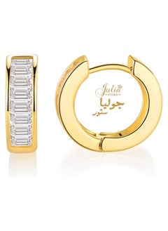 Crystal Hoop Earrings