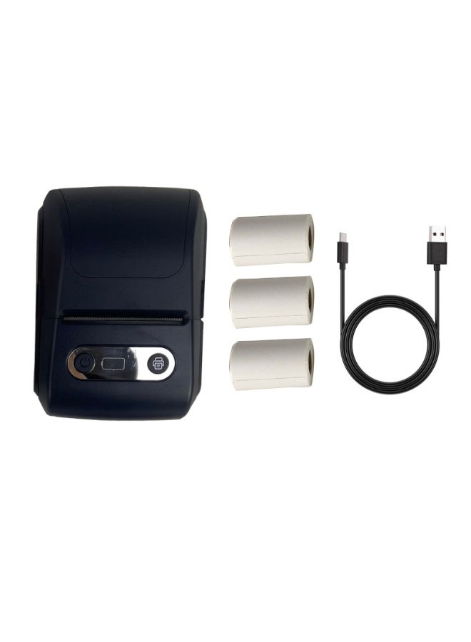 بلو فاير آلة طباعة الملصقات اللاسلكية المحمولة | طابعة حرارية بلوتوث عالية السرعة 26 مم/ثانية | جهاز وسم محمول قابل للشحن 1200mAh لتنظيم المكتب والمطبخ والمخزون وأغراض الأطفال | طباعة حرارية بدون حبر لتنظيم احترافي وسريع - Image 5