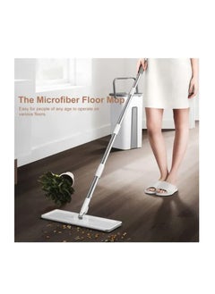 Dreamons Link Microfiber Flat Mop With Bucket, Cleaning Squeeze Hand Free Floor Mop, 3 Reusable Mop Pads, Stainless Steel Handle,360° Rotating Head Squeeze Flat Mop - pzsku/Z7B9463B6DA030ECD2E61Z/45/_/1717254214/13263c7f-f8e0-4aa1-b679-3adcff4dd17d