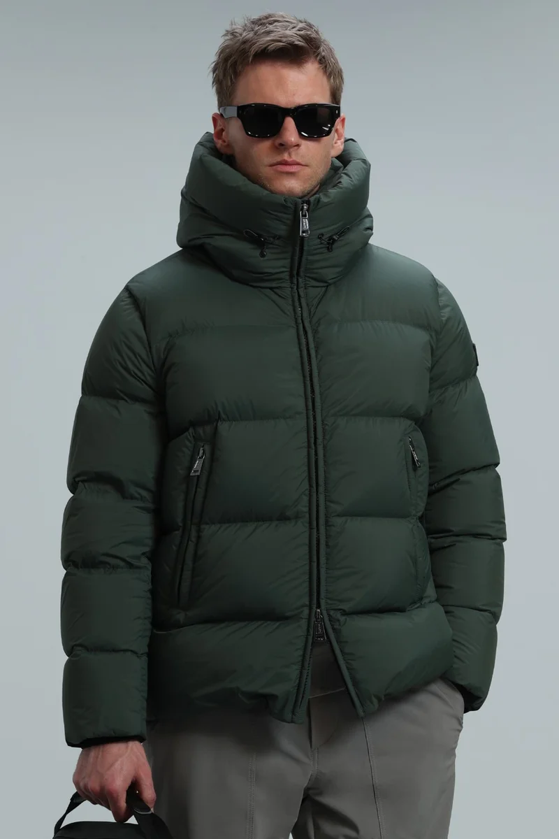 لوفيان Tommy Goose Feather Men's Coat Green