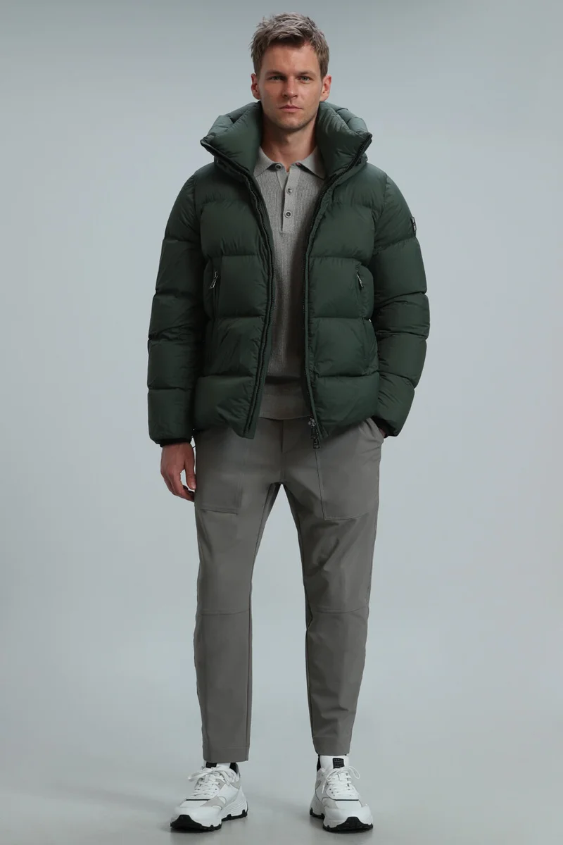 لوفيان Tommy Goose Feather Men's Coat Green