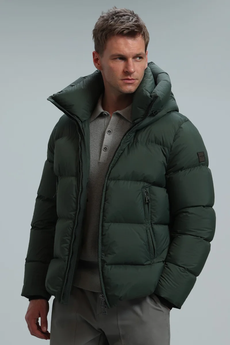 لوفيان Tommy Goose Feather Men's Coat Green