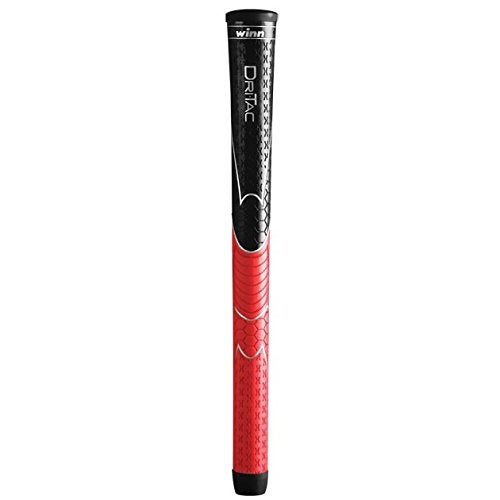 Winn Dri-Tac Standard Black/Red - 9 Piece Golf Grip Bundle - Image 2