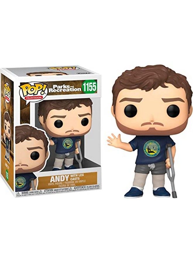 Funko Parks And Rec Andy In Leg Casts Pop! Vinyl Exclusive - Image 1