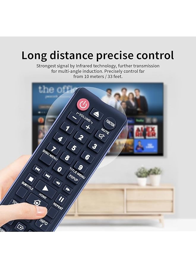 New Ah59 02533A Ah59 02533B Remote Replacement Fit For Samsung Ht H4530 Ht H5500W Za Ht H5530 Ht F4500 Ht H4500 Ht H5500W Ht J4100 Ht J4500 Ht J4500 Ht J55000 W Ht Jm41 Ht J5500 2 Home Theater System