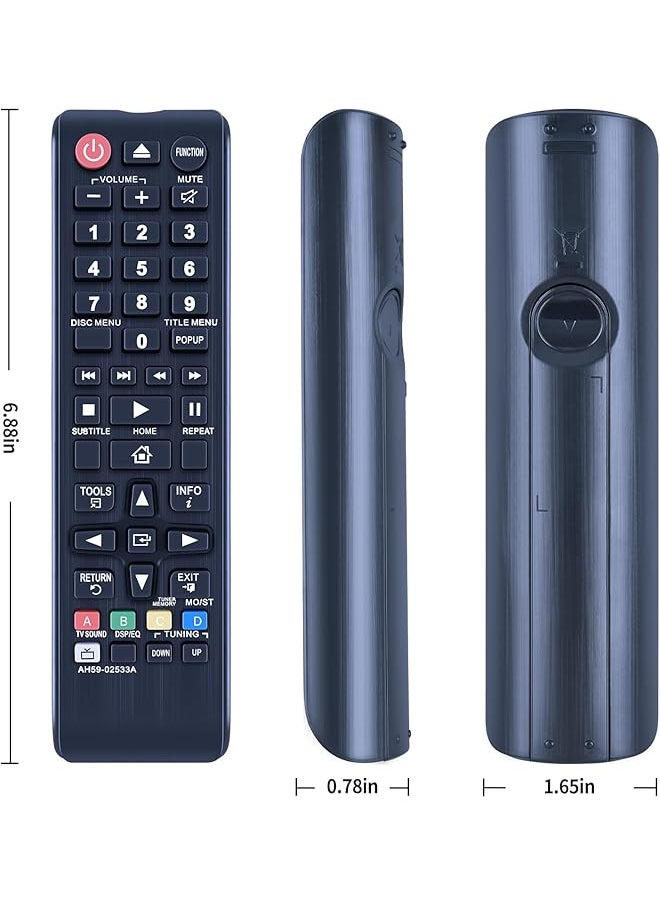 New Ah59 02533A Ah59 02533B Remote Replacement Fit For Samsung Ht H4530 Ht H5500W Za Ht H5530 Ht F4500 Ht H4500 Ht H5500W Ht J4100 Ht J4500 Ht J4500 Ht J55000 W Ht Jm41 Ht J5500 2 Home Theater System