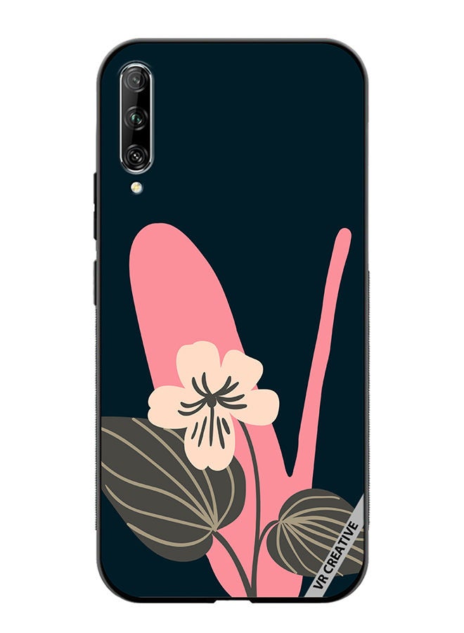 VR CREATIVE Protective Case Cover For Huawei Nova Y9S Alphabet V Design Multicolour - Image 1