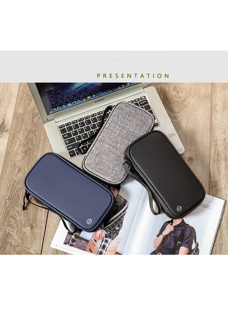 general Passport Holder Family, Women Rfid Blocking Passport Wallet, Travel Essentials Premium Wallets, Waterproof Passport Holders Bag for Men Traveling, Travel Document Organizer Credit Cards Case - Image 3